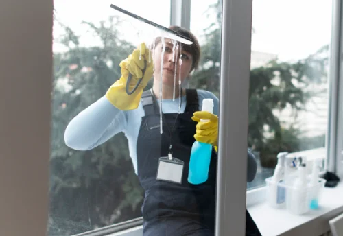 Nettoyage de vitres intérieures et extérieures à Saint-Martin-de-Gurson